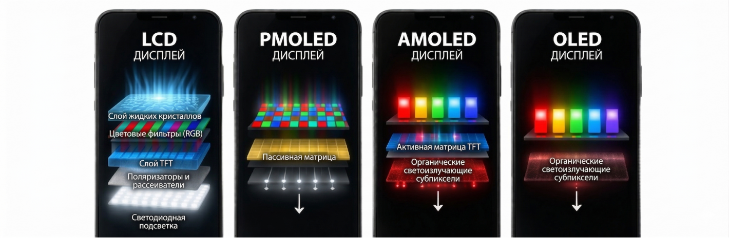 Какой экран смартфона красивый только на витрине