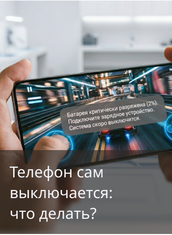 Телефон сам выключается, прыгают проценты: что это значит?
