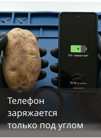 Телефон заряжается только под углом: что делать?