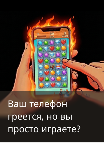 Телефон нагревается во время игры: что проверить? 