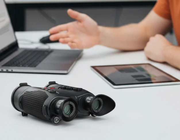 Диагностика тепловизионных биноклей iRay