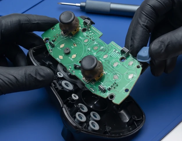 Ремонт стиков геймпада и замена потенциометров