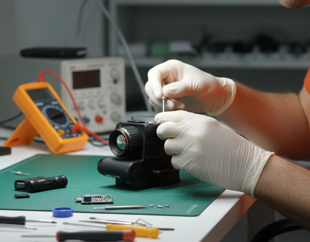 Ремонт ИК-коллиматора Longot