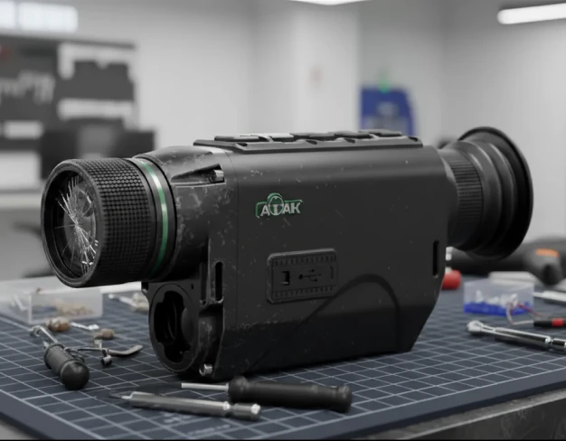 Замена линзы монокуляра ATAK