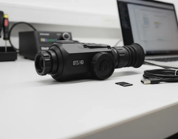 Замена носителей MicroSD монокуляра ATN