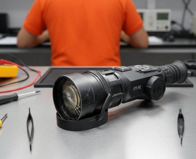 Замена линзы монокуляра ATN