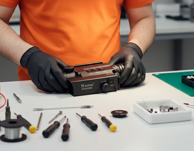 Обслуживание тепловизионного монокуляра DIPOL