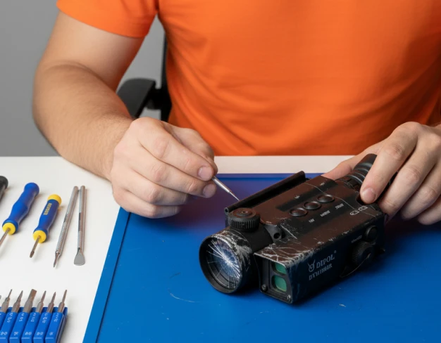Настройка тепловизионного монокуляра DIPOL
