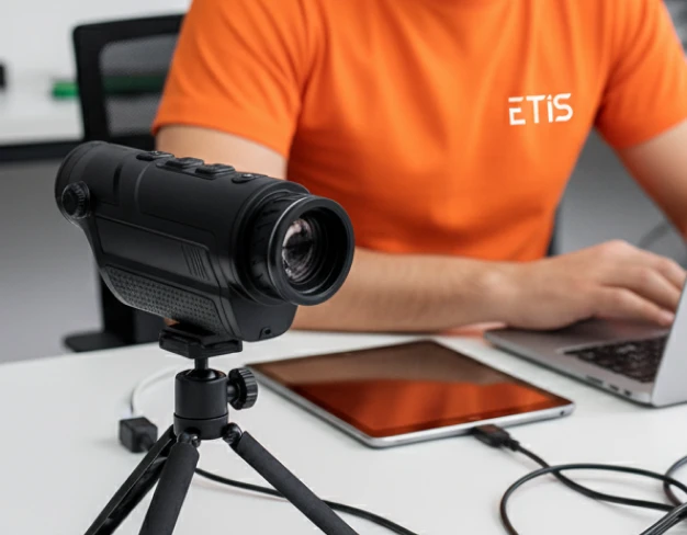 Диагностика тепловизионного монокуляра EATECH