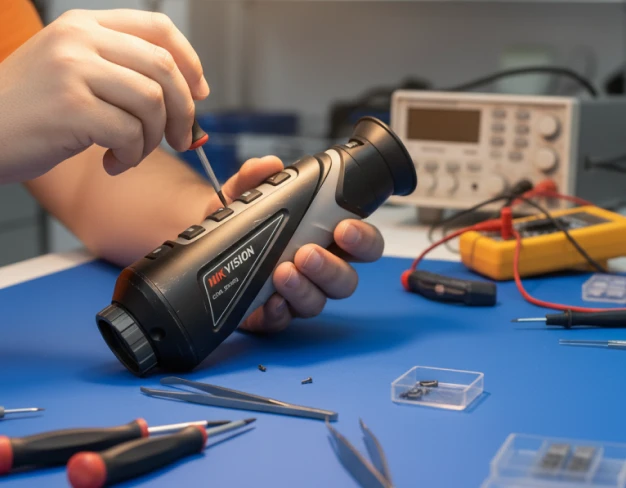Обслуживание тепловизионного монокуляра Hikvision