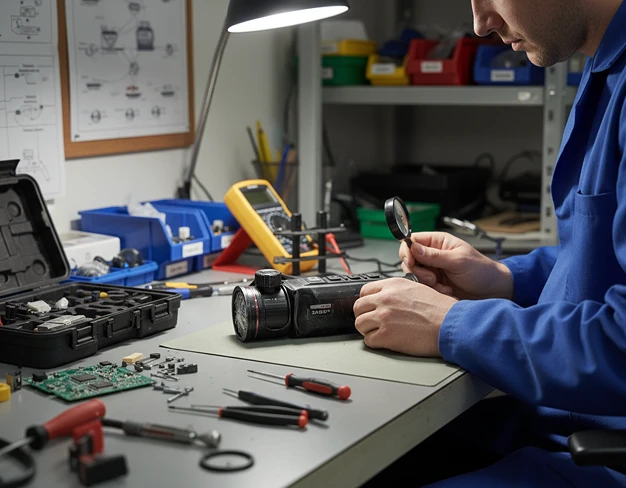 Восстановление оптики монокуляра iRay