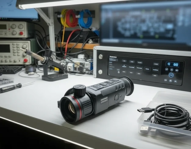 Ремонт разъемов монокуляра iRay