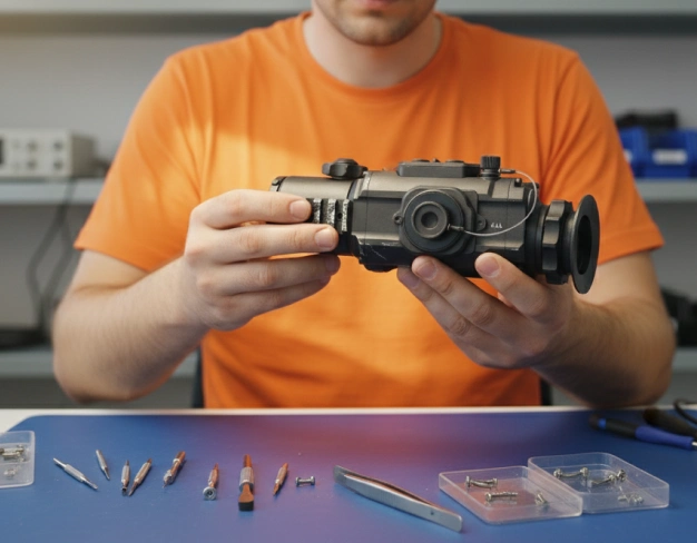 Обслуживание тепловизионного монокуляра LEGAT