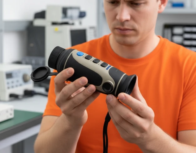 Диагностика тепловизионного монокуляра Longot