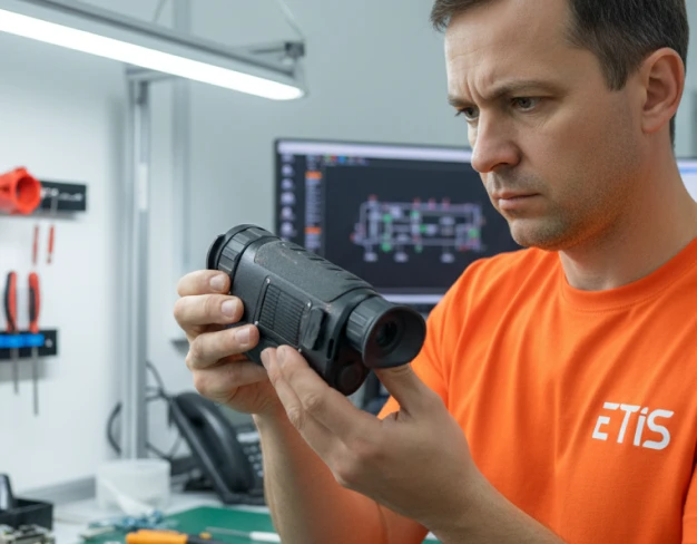 Диагностика тепловизионного монокуляра Lzirtek