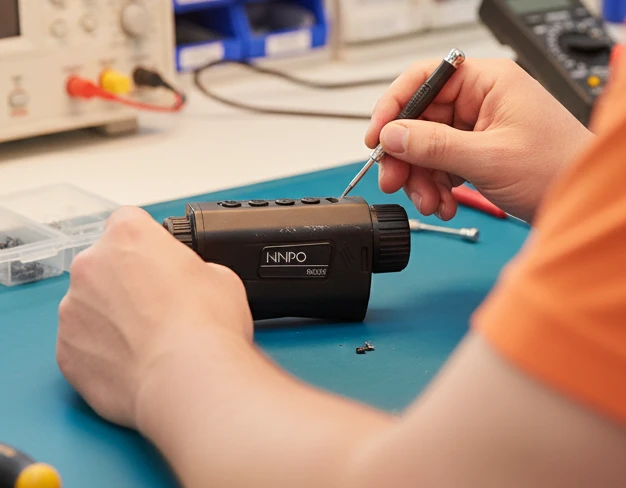 Настройка картинки тепловизионного монокуляра NNPO