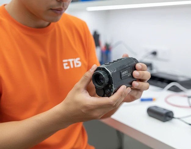 Настройка дальномера тепловизионного монокуляра NNPO