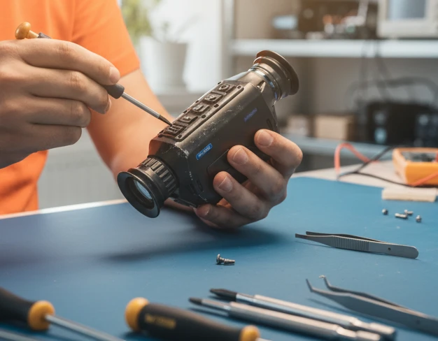 Восстановление тепловизионного монокуляра PARD