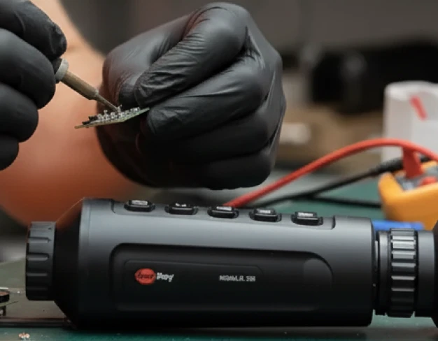 Обслуживание тепловизионного монокуляра RedRay