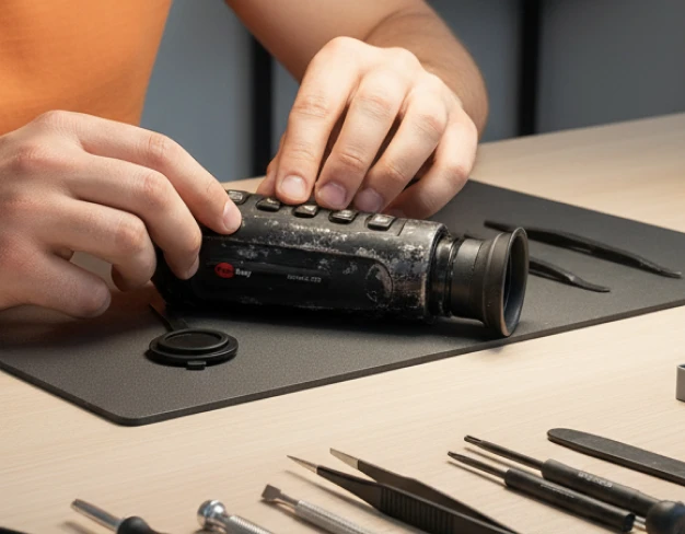 Диагностика тепловизионного монокуляра RedRay 