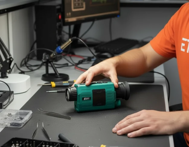 Обслуживание тепловизионного монокуляра SFH