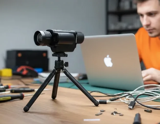 Настройка дальномера тепловизионного монокуляра Sytong