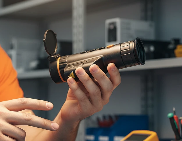 Настройка картинки тепловизионного монокуляра Windford 