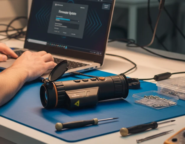 Настройка дальномера тепловизионного монокуляра Windford