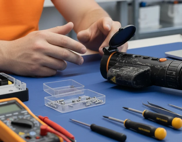 Восстановление тепловизионного монокуляра Windford