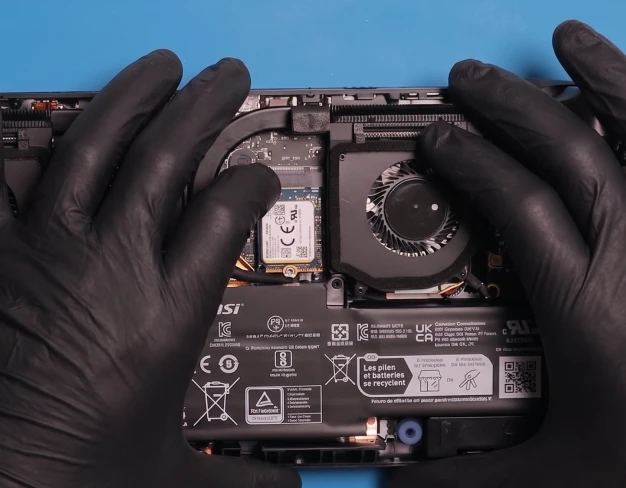 Ремонт SSD MSI Claw