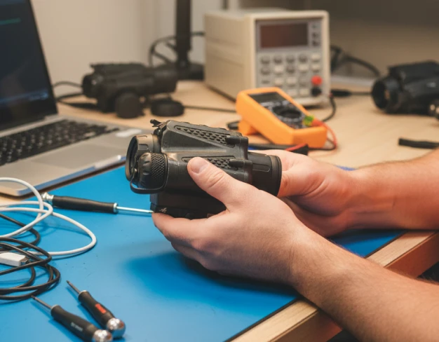 Диагностика тепловизионной насадки Armasight