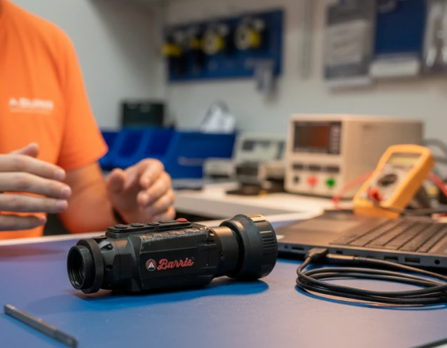 Ремонт тепловизионной насадки буррис