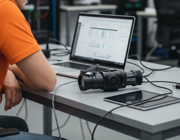 Диагностика тепловизионной насадки Conotech