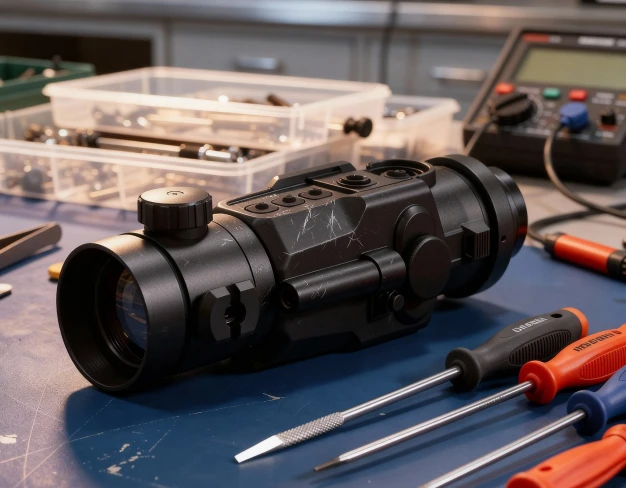 Диагностика тепловизионной насадки Dedal