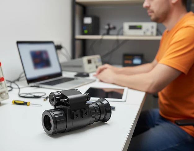 Обновление ПО тепловизионной насадки iRay 