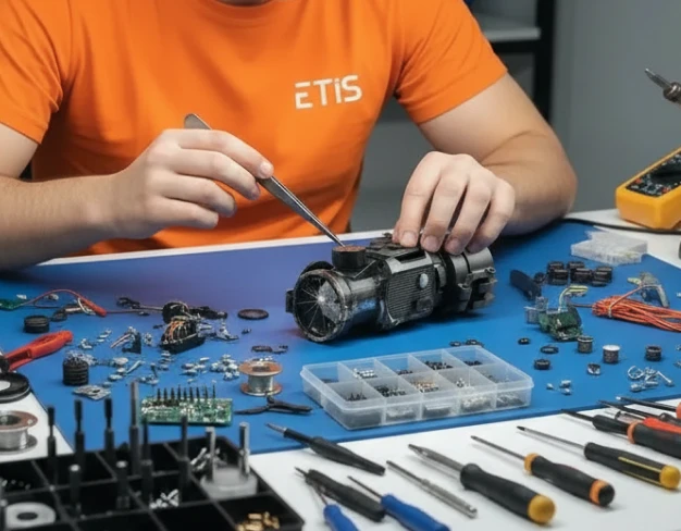 Восстановление оптики тепловизионной насадки Longot