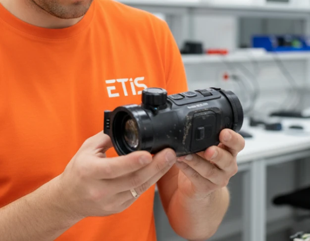 Диагностика тепловизионной насадки Lzirtek