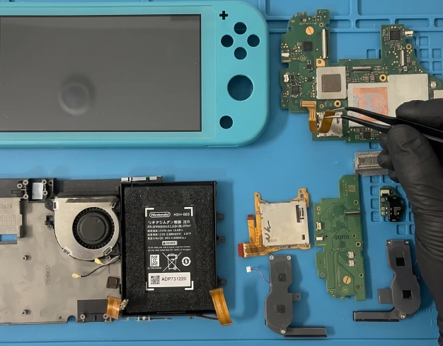 Чистка системы охлаждения Nintendo Switch