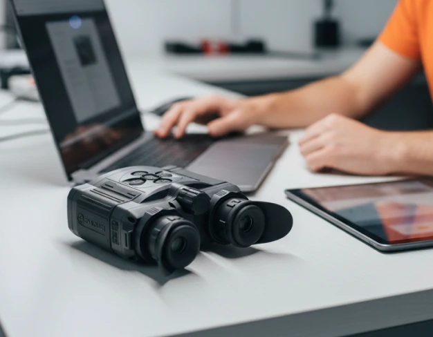 Обновление ПО тепловизионного бинокля