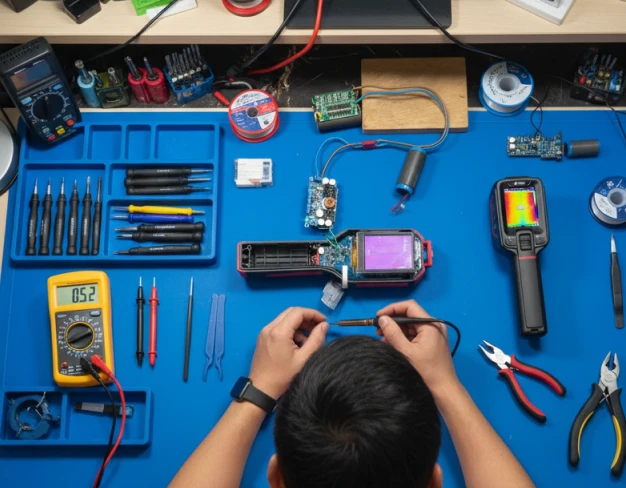 Диагностика измерительного тепловизора