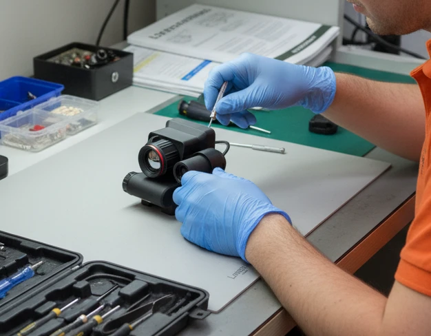 Замена линзоблока тепловизионного коллиматора