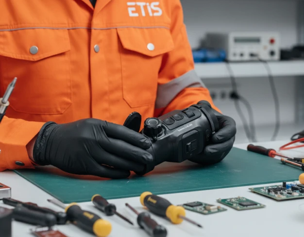 Диагностика тепловизионной насадки