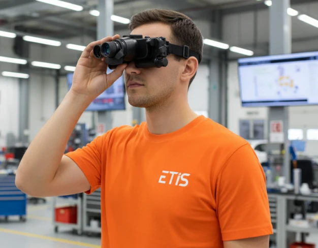 Замена линзоблока тепловизионных очков