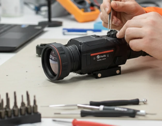 Замена органов управления тепловизионного прицела