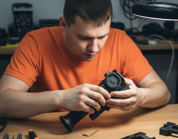 Замена линзоблока тепловизионного прицела