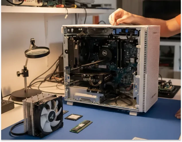 Ремонт компьютера DELL с гарантией