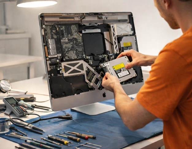 Замена деталей iMac Apple