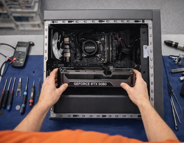 Ремонт компьютера Lenovo с гарантией