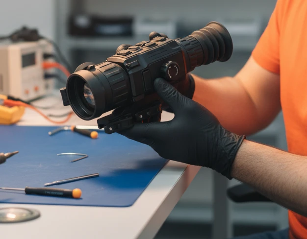 Диагностика тепловизионного прицела AGM Global Vision