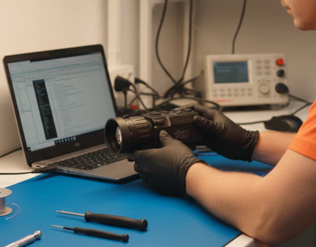 Восстановление тепловизионного прицела AGM Global Vision